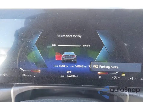 2024 BMW I4 Gran Coupe Edrive35 z USA, uszkodzony, nr VIN WBY43AW02RFS96217